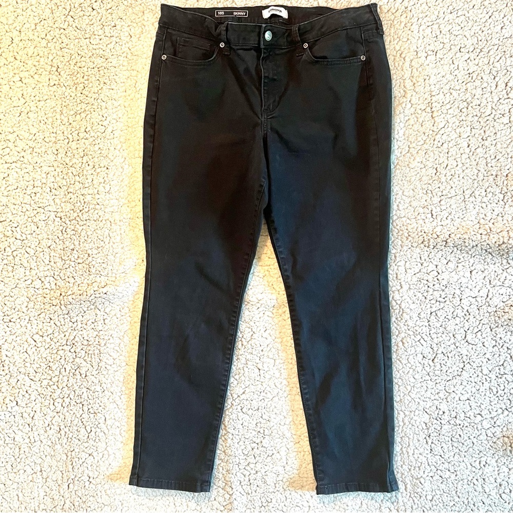 SONOMA Skinny Jeans in Black - Picture 2 of 11